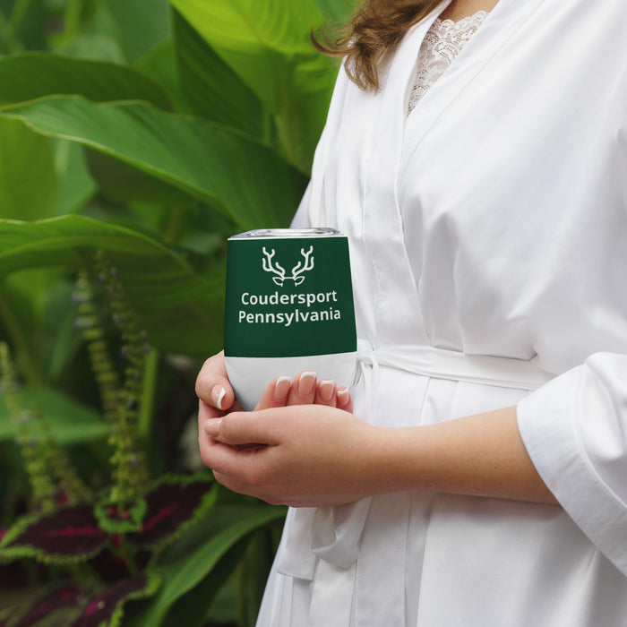 Forest Green Coudersport PA Wine Tumbler