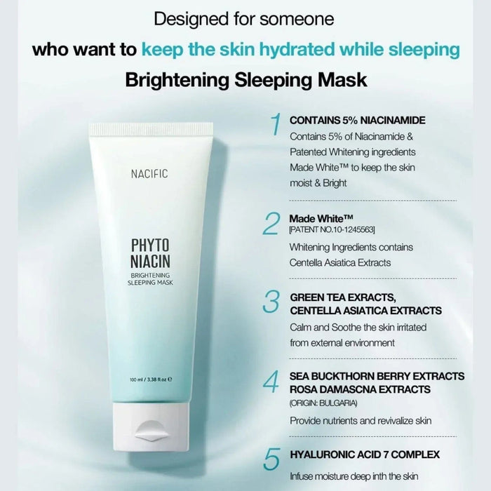 NACIFIC Phyto Niacin Night Brightening Set Nacific Routines & Sets