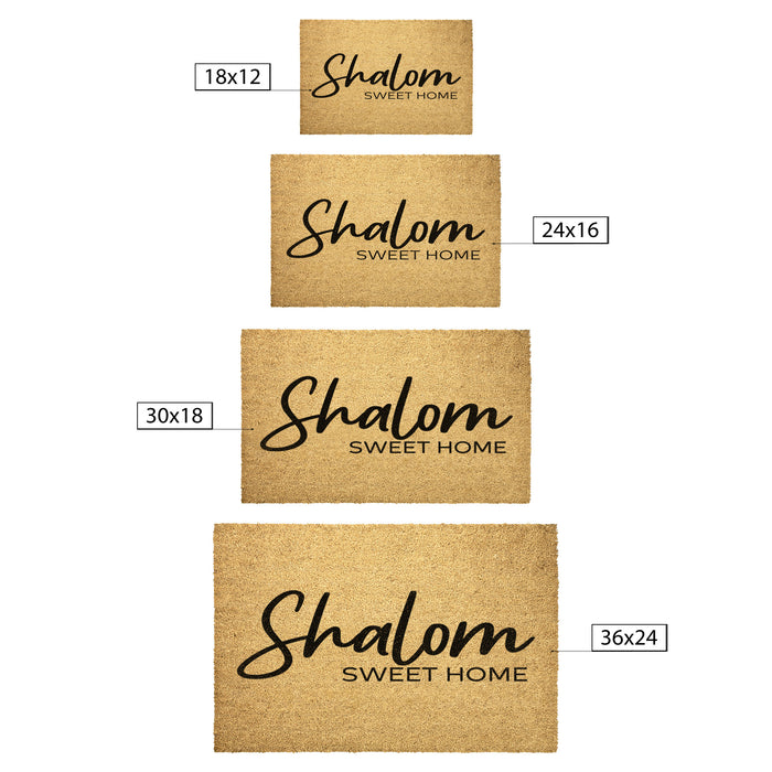 Shalom Sweet Home Doormat teelaunch