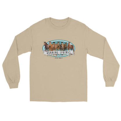2026 Foals Lineup Long Sleeve T-Shirt by Katie Van Slyke - Sand