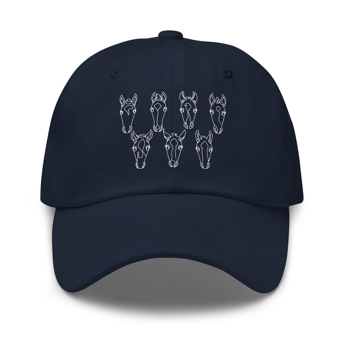 2026 Foals Sketch Hat by Katie Van Slyke - Navy