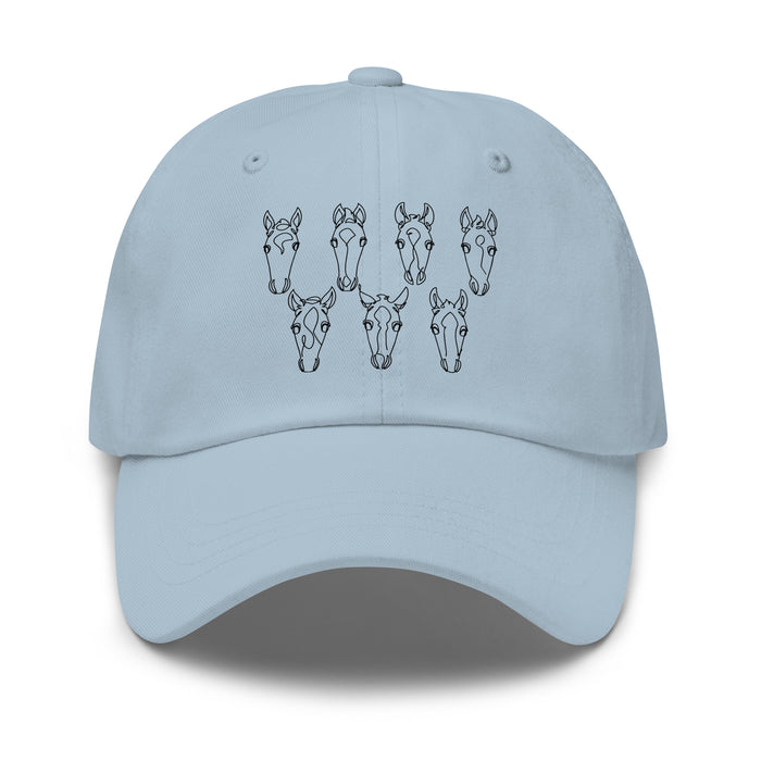 2026 Foals Sketch Hat by Katie Van Slyke - Light Blue