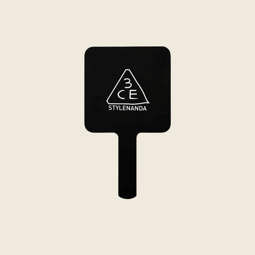 3CE Square Mini Hand Mirror Black 3CE Self-Care