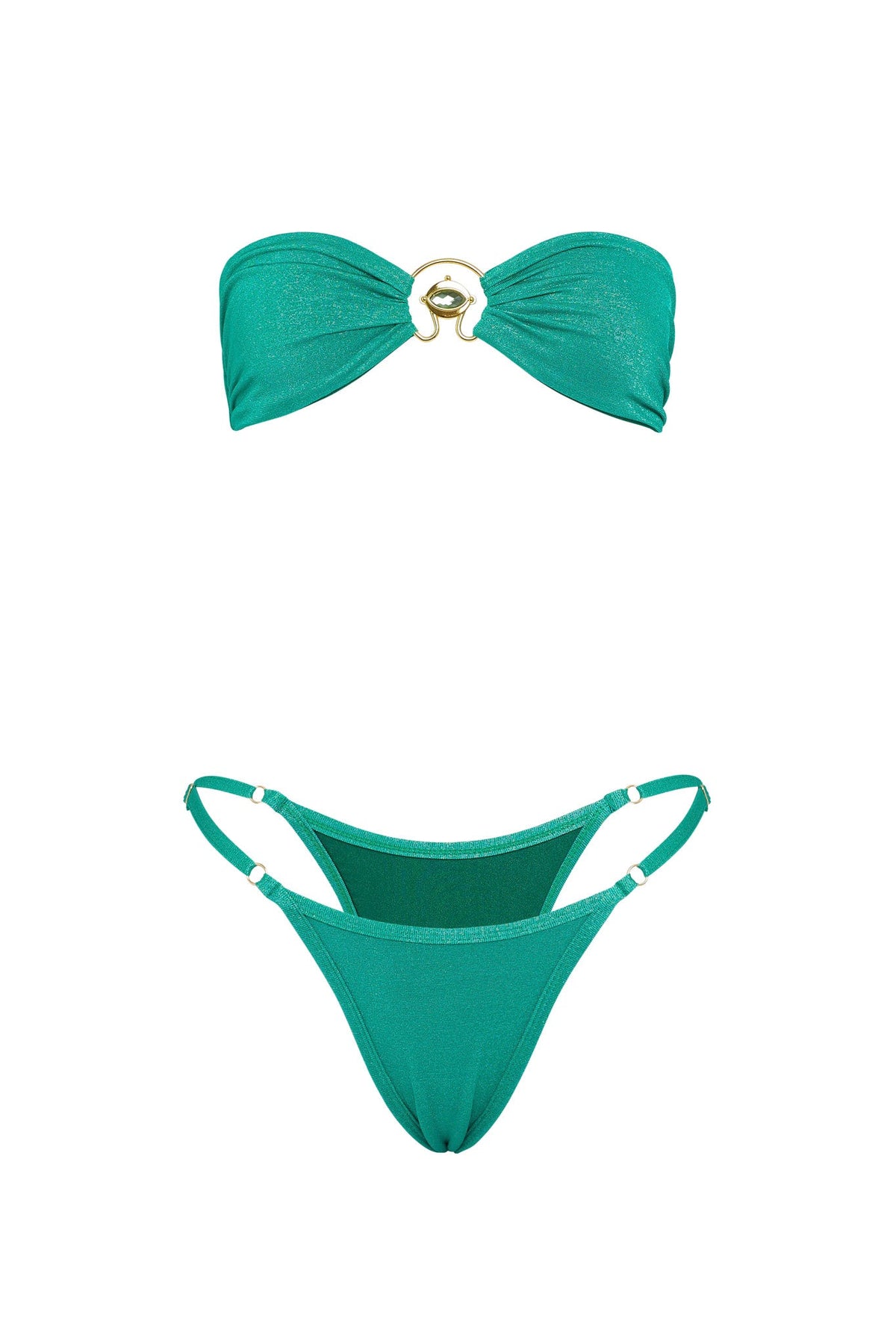 VDM The Label Bailey Jade Reversible Bandeau