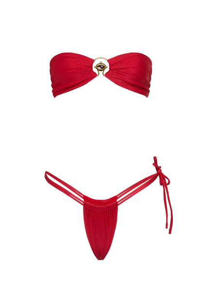 VDM The Label Bailey Ruby Reversible Bandeau