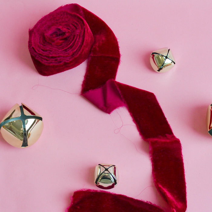 Airy Fray Velvet Ribbon