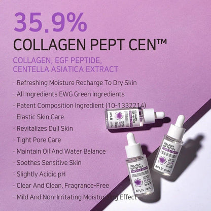 APLB Collagen EGF Peptide Ampoule Serum 40ml APLB Skin Care