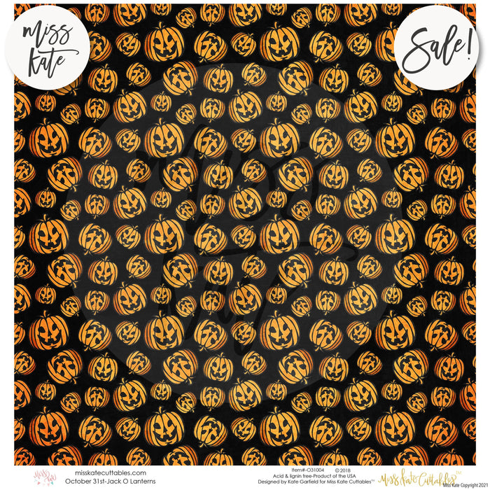 October 31St - Paper Pack 12X12 (Ss)