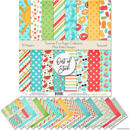 Bargain Bin - Summer Fun Paper Pack 12X12 (Ss)
