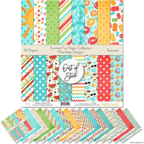 Bargain Bin - Summer Fun Paper Pack 12X12 (Ss)
