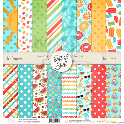 Bargain Bin - Summer Fun Paper Pack 12X12 (Ss)