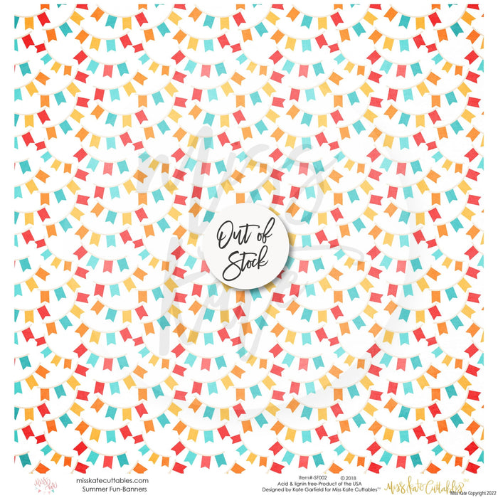 Bargain Bin - Summer Fun Paper Pack 12X12 (Ss)