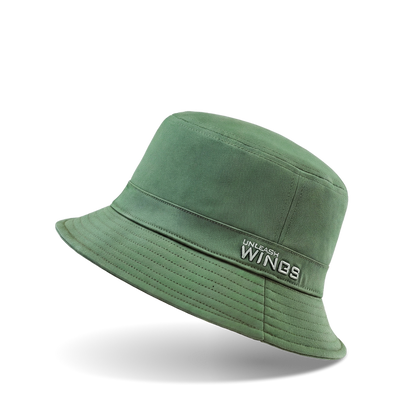 Bucket Hat WINGS UNLEASH cotton hat ARMY GREEN