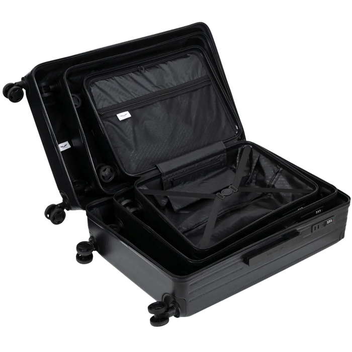 Walizka kabinowa Wings ABS+ 20" Customized BLACK ZEUS customized