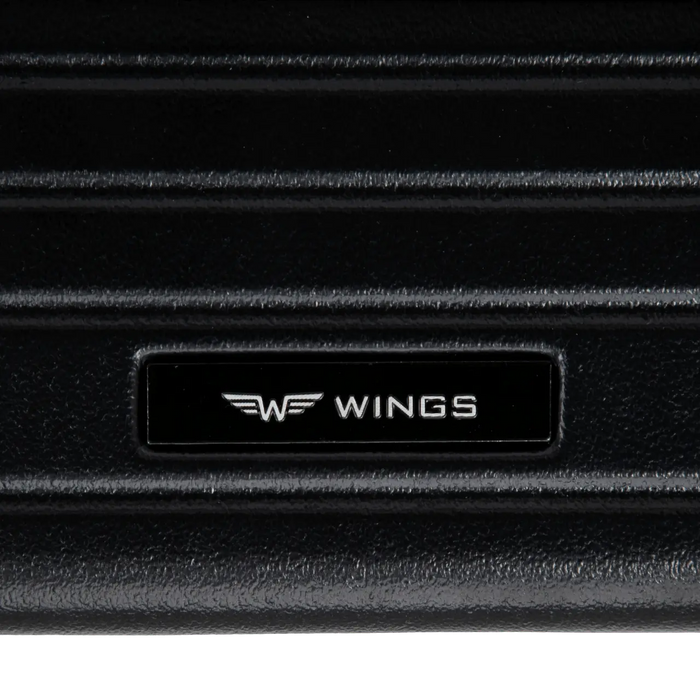 Walizka kabinowa Wings ABS+ 20" Customized BLACK ZEUS customized