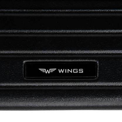 Walizka kabinowa Wings ABS+ 20" Customized BLACK ZEUS customized