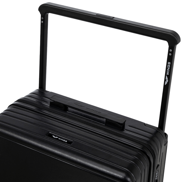 Walizka kabinowa Wings ABS+ 20" Customized BLACK ZEUS customized