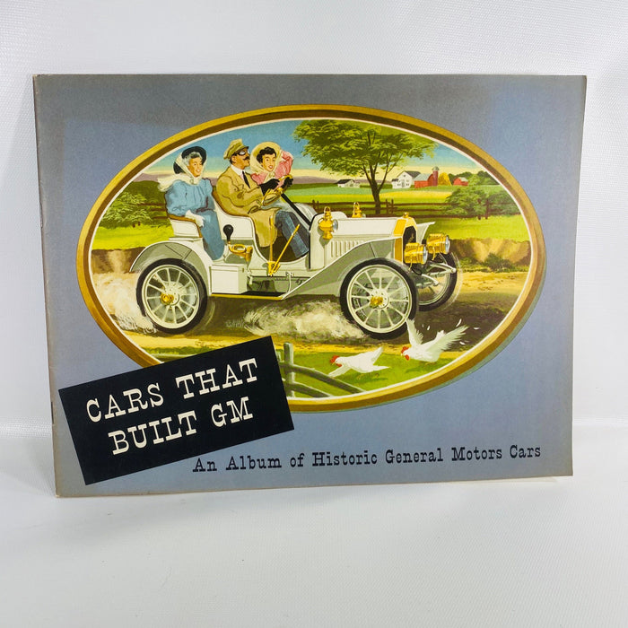 Cars That GM Built an Album of Historic General Motors Cars 1954 Vintage Book