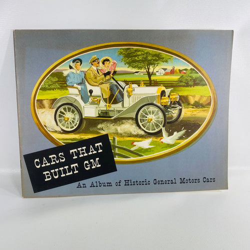 Cars That GM Built an Album of Historic General Motors Cars 1954 Vintage Book