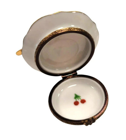 Chocolate Napoleon Limoges Box Porcelain Limoges Dessert French Trinket Box