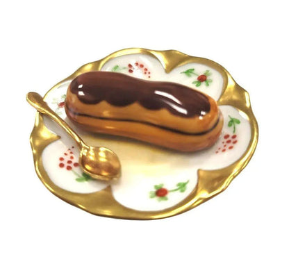 Chocolate Napoleon Limoges Box Porcelain Limoges Dessert French Trinket Box