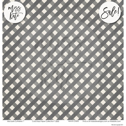 Cold Days - Paper & Sticker Kit 12X12 (Ds)