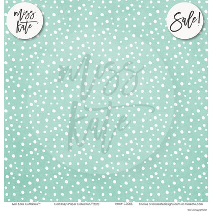 Cold Days - Paper & Sticker Kit 12X12 (Ds)
