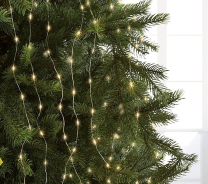 Deko LED Micro Lichterkette für Weihnachtsbaum 180cm Weiß | lumineo