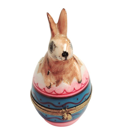 Easter Rabbit Limoges Box Porcelain Limoges rabbit easter French Trinket Box