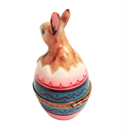 Easter Rabbit Limoges Box Porcelain Limoges rabbit easter French Trinket Box