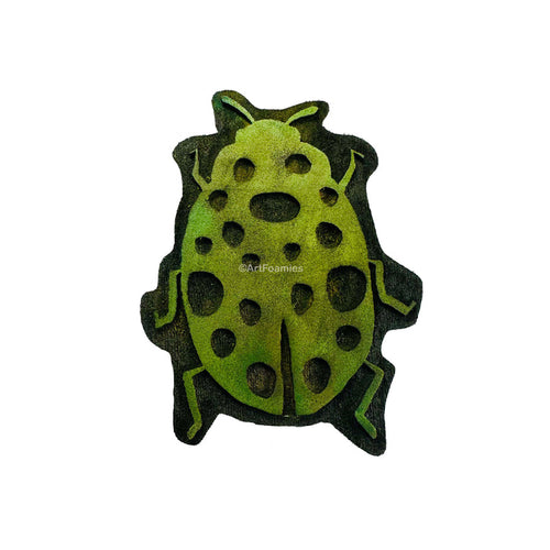 Elizabeth St. Hilaire | Spotted Beetle | Foam Stamp