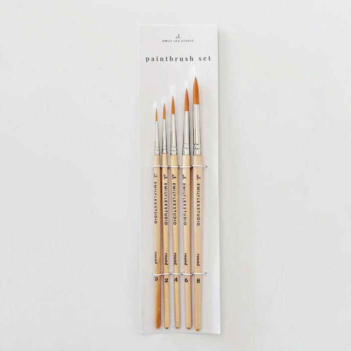 emily lex studio Watercolor Paintbrush Set