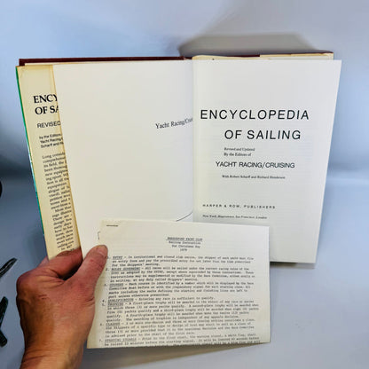 Encyclopedia of Sailing 1978 Revised Edition — Yacht Racing & Cruising Reference