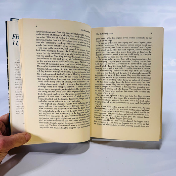 Freshwater Fury by Frank Barcus (1966), Wayne State University Press, Hardcover with Dust Jacket
