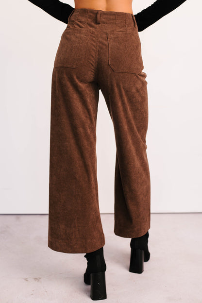 My Cup Of Tea Corduroy Pants (Mocha Mousse)
