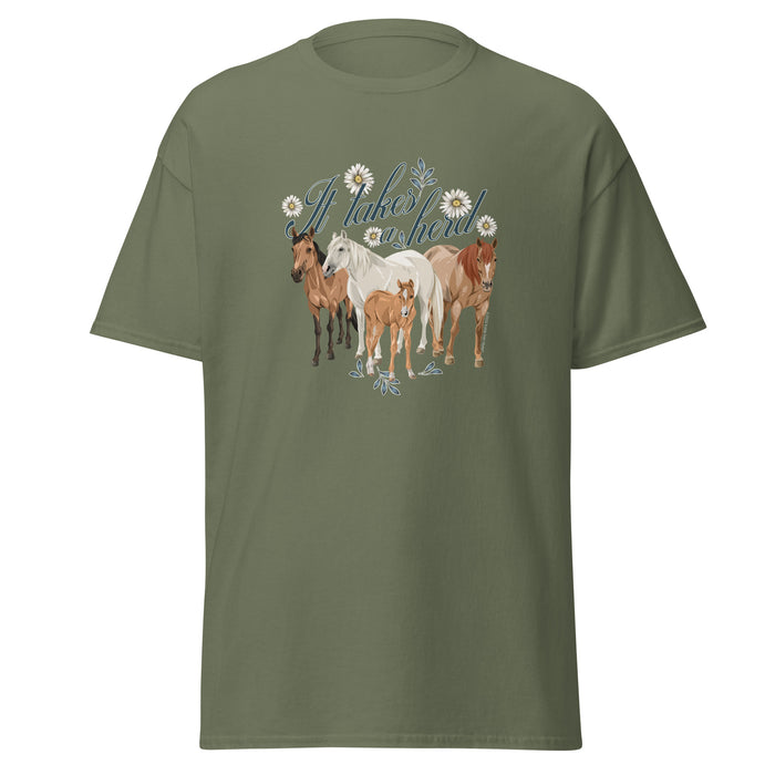 it-takes-a-herd-t-shirt-by-katie-van-slyke-military-green
