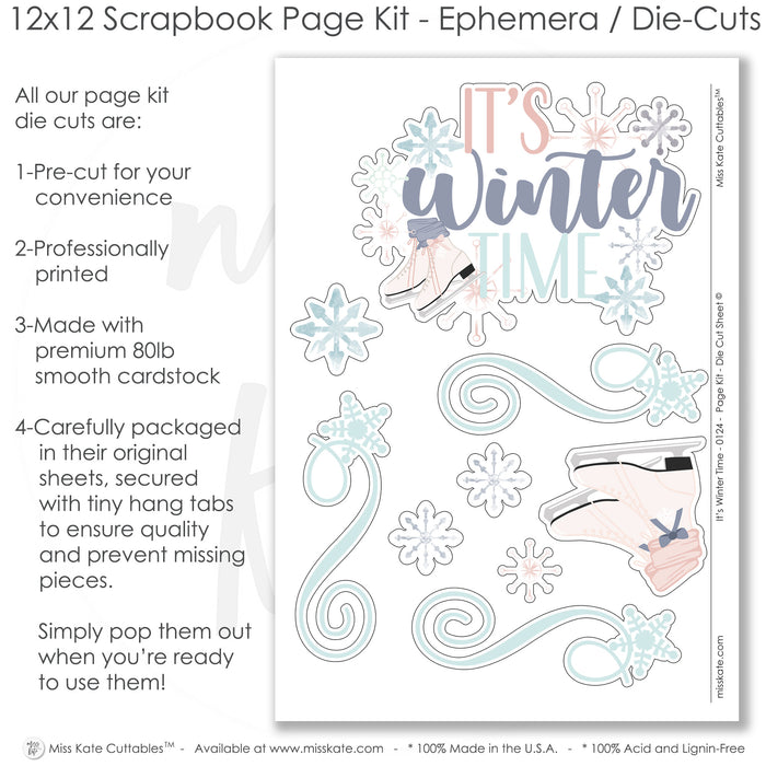 It's Winter Time - Page Kit