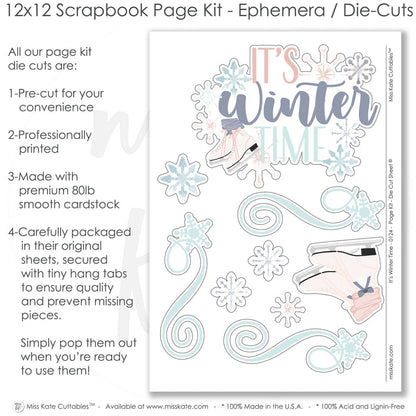 It's Winter Time - Page Kit