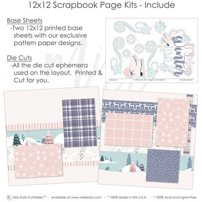 It's Winter Time - Page Kit