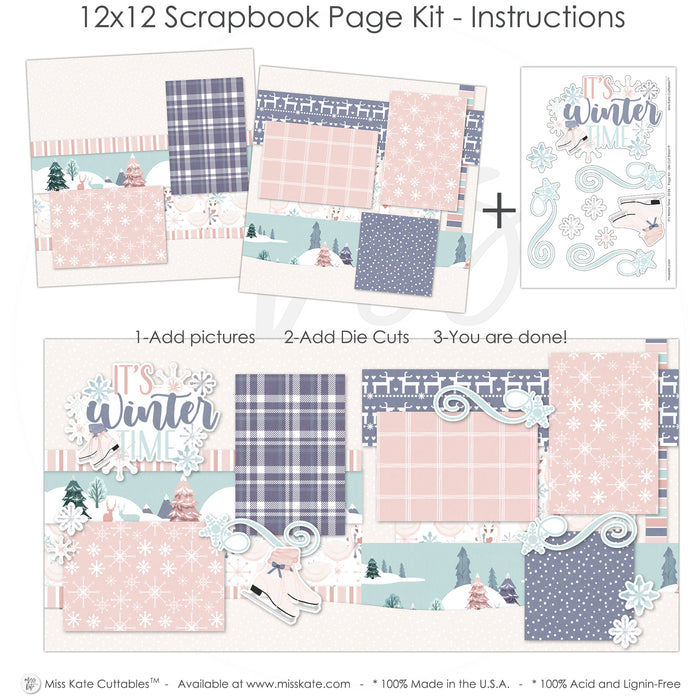 It's Winter Time - Page Kit