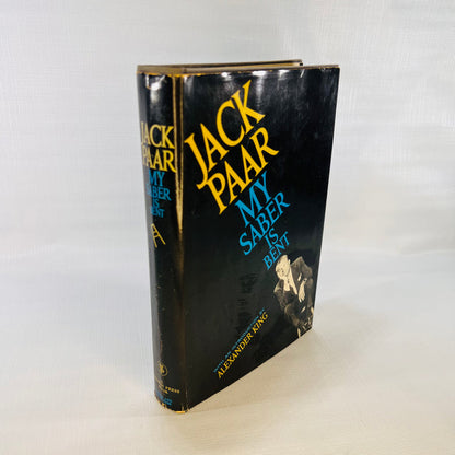 Jack Paar My Saber is Bent with John Reddy 1961 Simon and Schuster