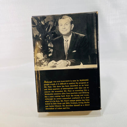 Jack Paar My Saber is Bent with John Reddy 1961 Simon and Schuster