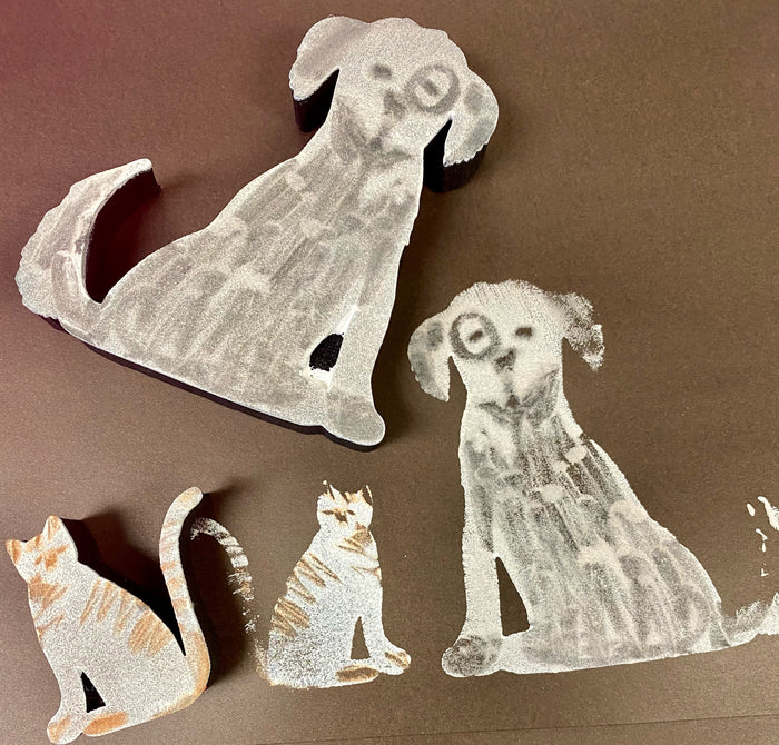 Kae Pea | Best Friends | Foam Stamps - Set of 2