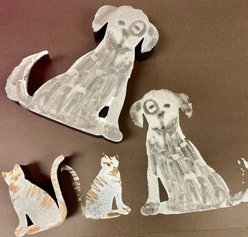 Kae Pea | Best Friends | Foam Stamps - Set of 2