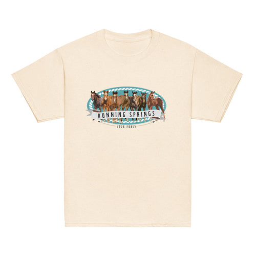 KIDS 2026 Foals Lineup T-Shirt by Katie Van Slyke - natural