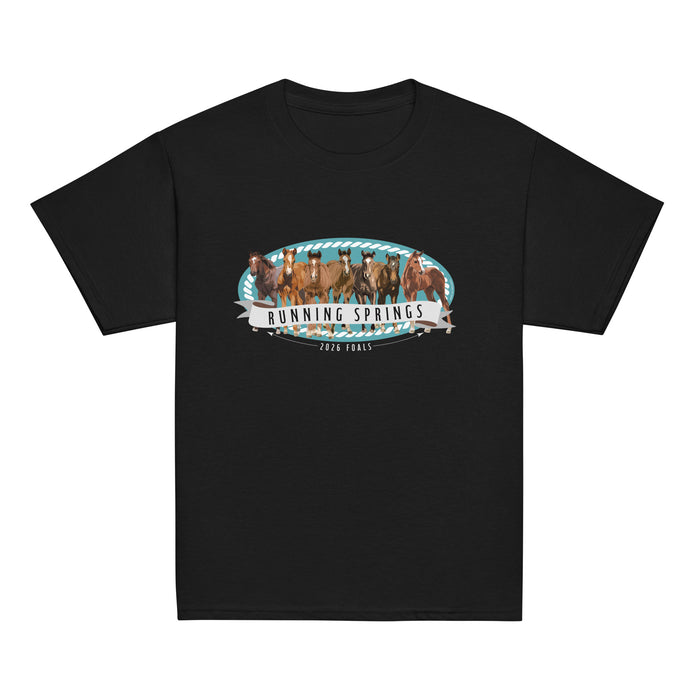 KIDS 2026 Foals Lineup T-Shirt by Katie Van Slyke - black