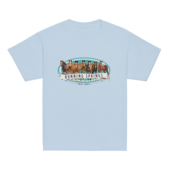 KIDS 2026 Foals Lineup T-Shirt by Katie Van Slyke - light blue