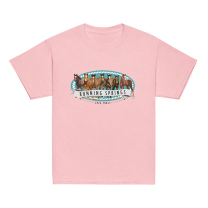 KIDS 2026 Foals Lineup T-Shirt by Katie Van Slyke - light pink