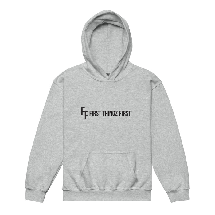 KIDS First Thingz First Hoodie by Katie Van Slyke - Sport Grey
