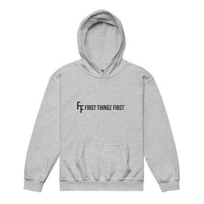 KIDS First Thingz First Hoodie by Katie Van Slyke - Sport Grey